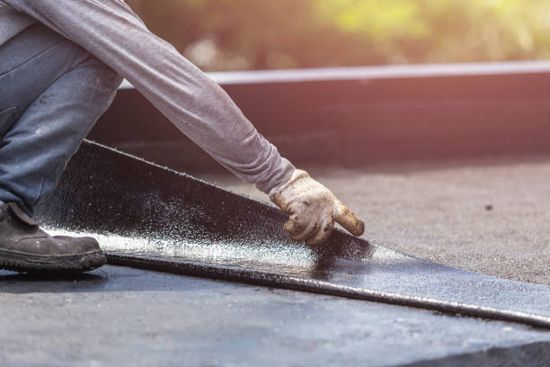 Professional Waterproofing technician working in Brightwood, VA